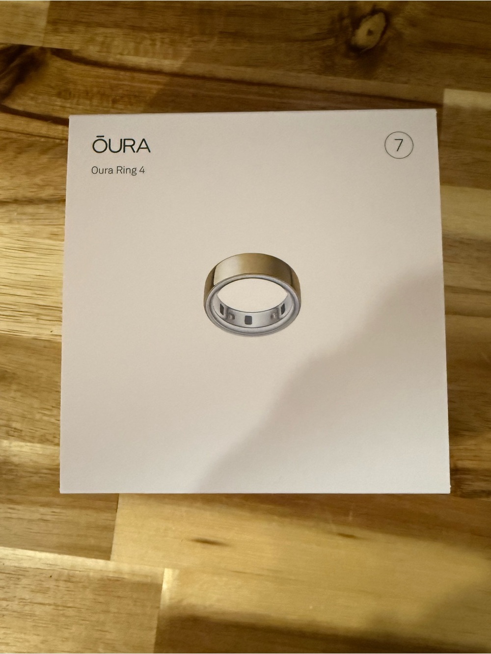 Oura Ring 4 - Size 7 - Gold